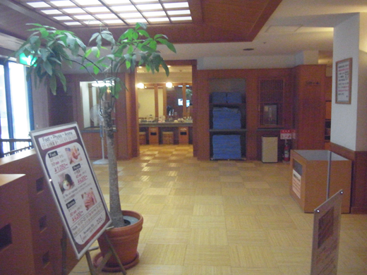 温泉着替え場